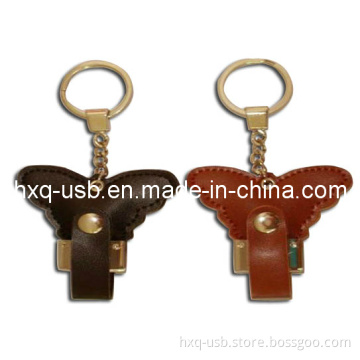 Leather Butterfly USB